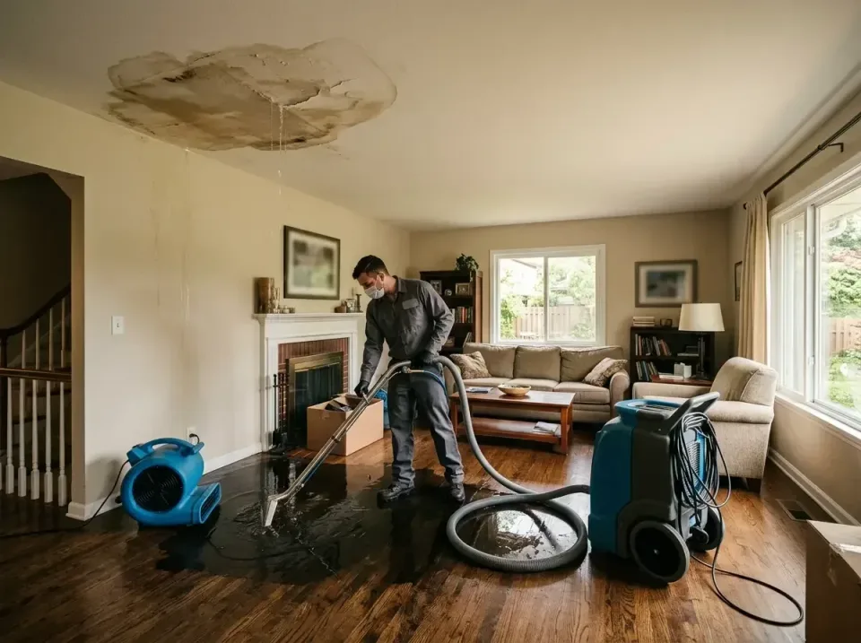 attic-pipe-burst-ceiling-drip-008 — frequently asked questions, Water Damage Restoration & Carpet Care in Saltville, VA